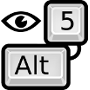 Show keyboard shortcuts accessibility panel